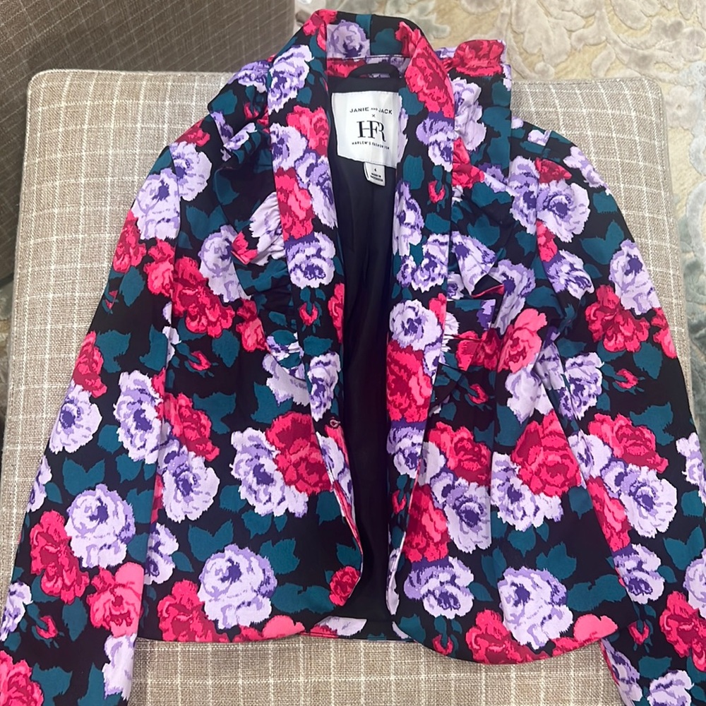 Janie and Jack X Harlem Fashion Row blazer